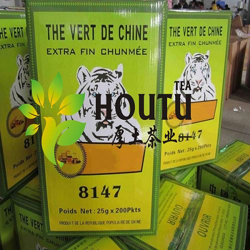 Burkina Faso Market 8147 Chunmee Green Tea Cheap Price Bulk Wholesale Manufacturer