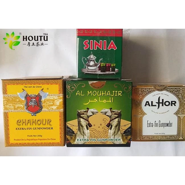 Bulk Gunpowder Green Tea 3505 Manufacturer Houtu Tea Wholesale