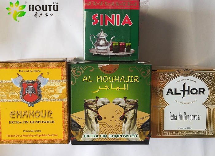 Wholesale Extra fin gunpowder tea for Europe standard  almouhajir brand in Italy