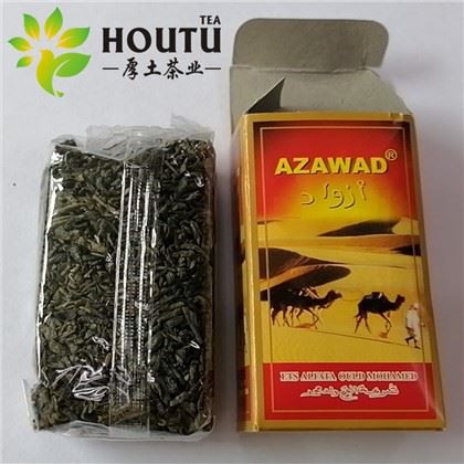 How does green tea taste after it oxidizes?