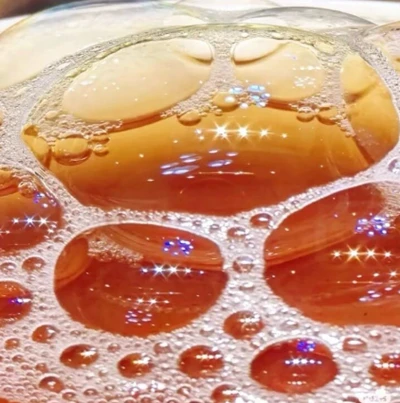 What is the foam on the tea soup