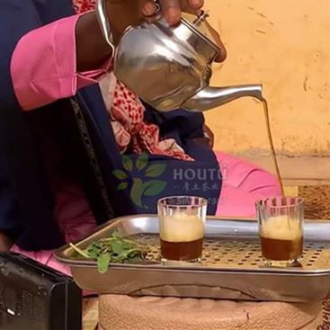 Thé Vert 41022 Black Star Brand Premium Chunmee Green Tea Wholesale to Gambia