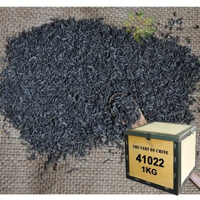 1kg Wooden Case 41022 Chunmee Tea Laayoune Factory Supplier